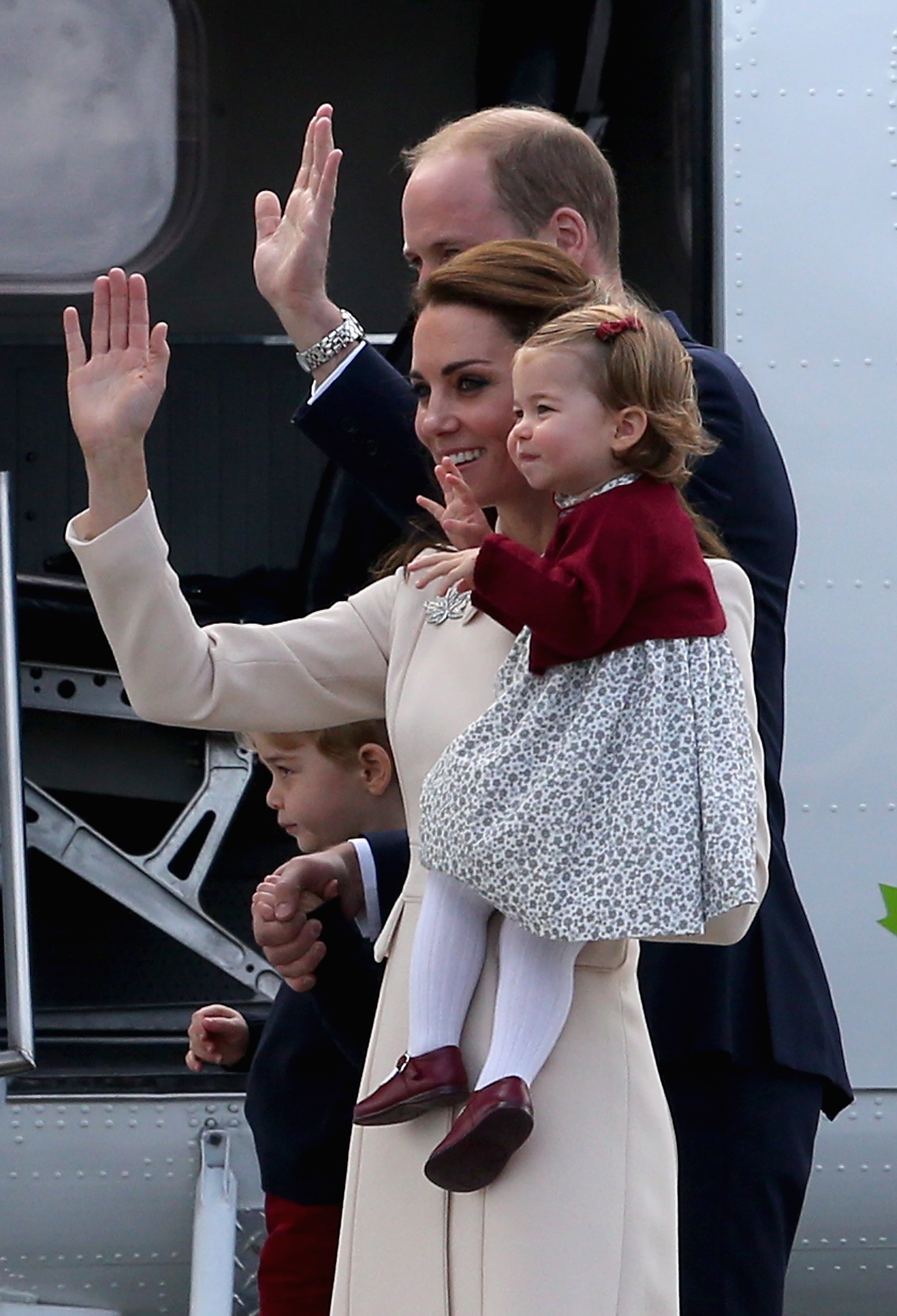 Even the children are expected to be graceful. 