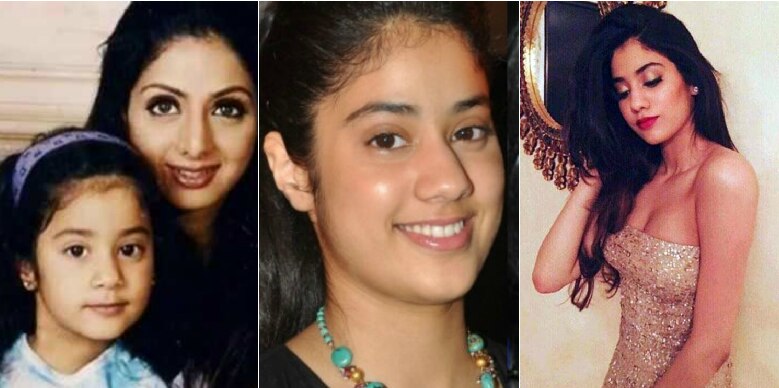 12 Rare and Unseen Childhood Photos of Jhanvi Kapoor