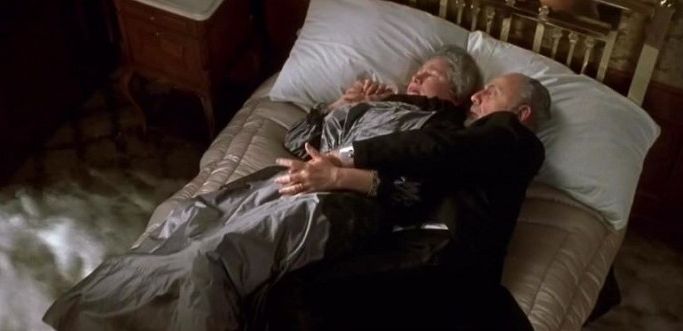 DiCaprio ad-libbed during the "Draw me like one of your French girls" scene. 