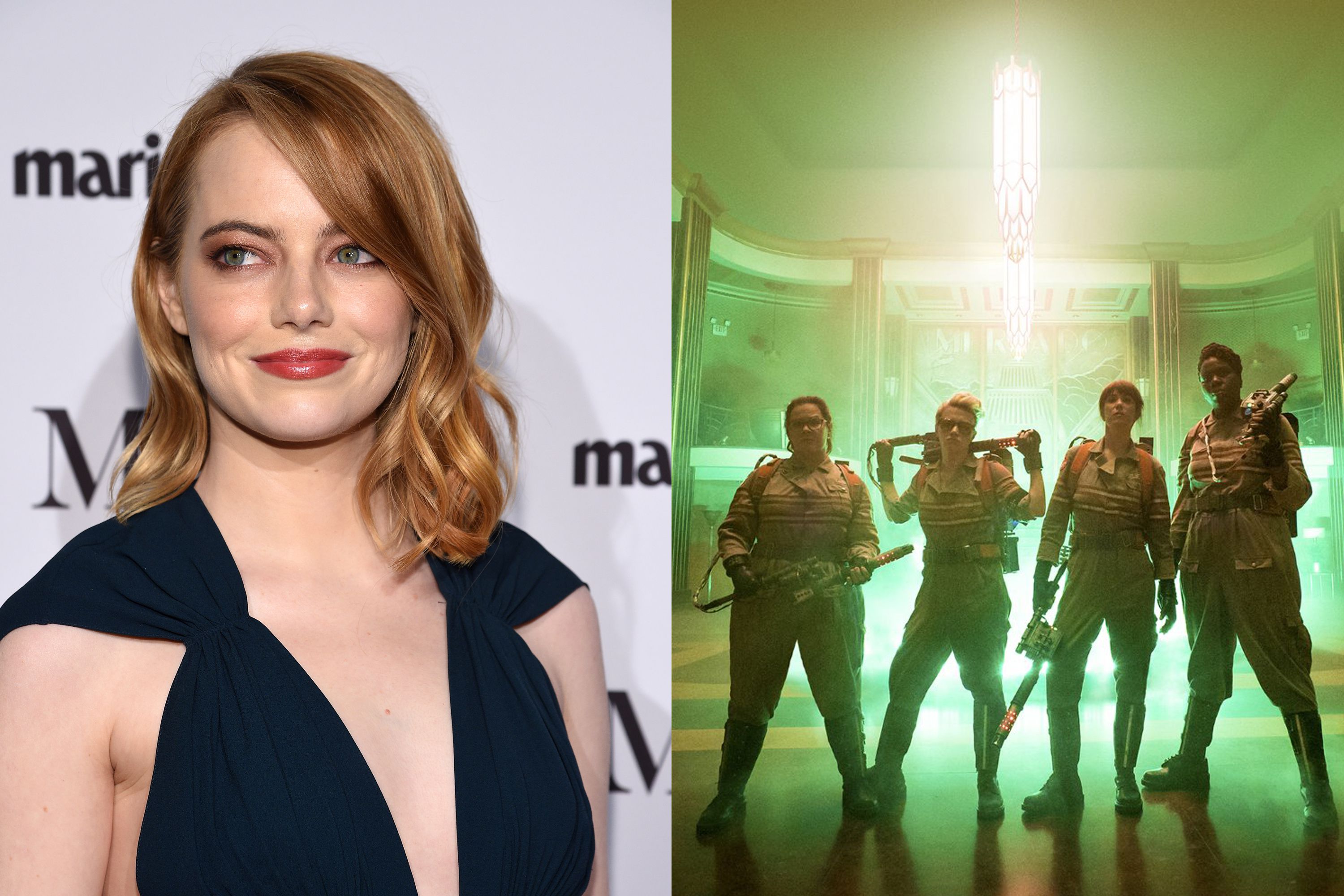 Emma Stone – Unknown role in <i>Ghostbusters</i>