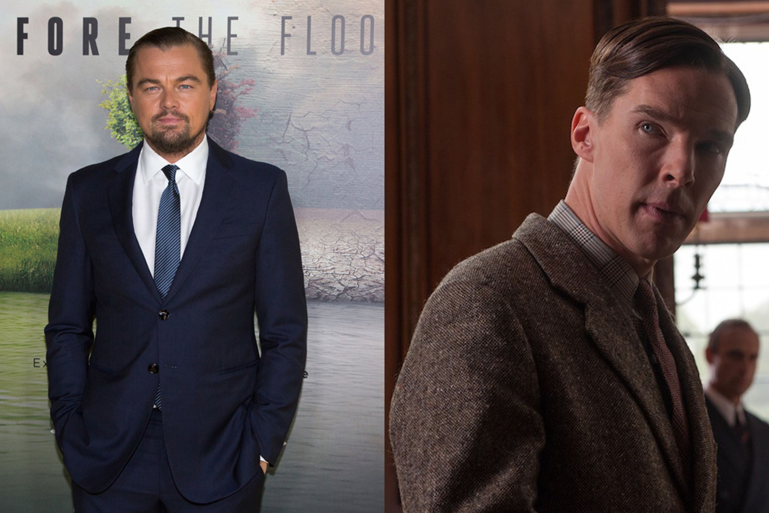 Leonardo DiCaprio – Alan Turing (Benedict Cumberbatch) in <i>The Imitation Game</i> 