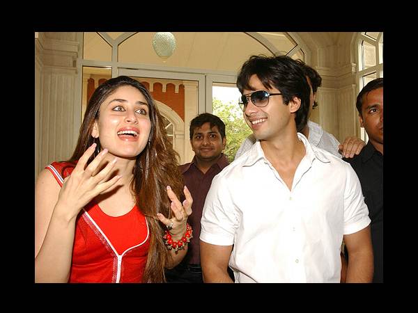 Kareena Kapoor and Shahid Kapoor