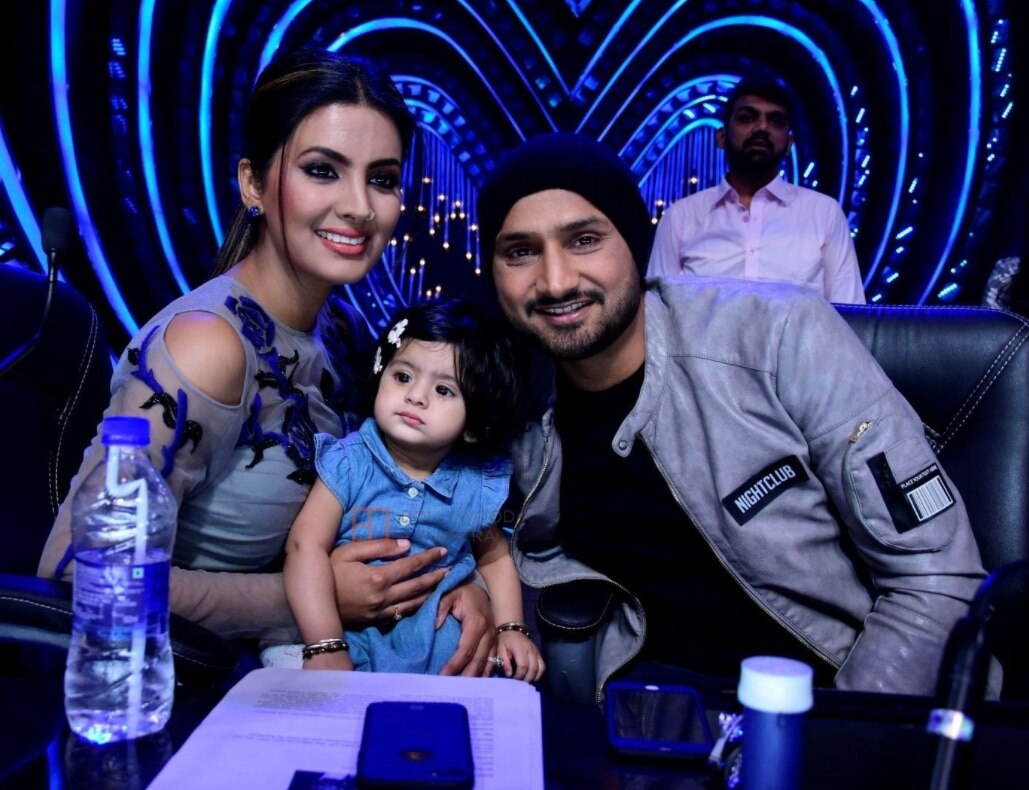 Harbhajan Singh and Geeta Basra