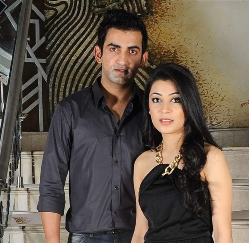 Gautam Gambhir and Natasha Jain