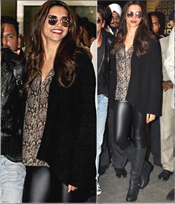 All-black with a hint of python, this look is totes amaze.