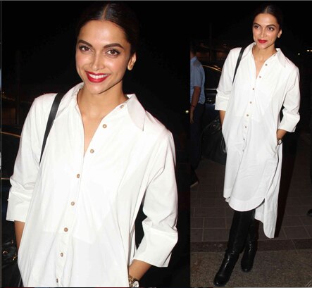 Ah, the classic black and white, and that smile! Perfection.