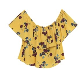 Floral Print Top, Zara