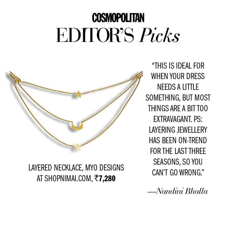 LAYERED NECKLACE BY MYO DESIGNS