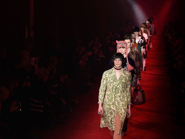 Gucci Cast Their First Ever Transgender Model for the Latest Show in Milan