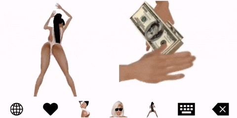 Kim Kardashian's New Kimogifs are Here to Take Your Sexting Game to a Weird Place Kim Kardashian's New Kimogifs are Here to Take Your Sexting Game to a Weird Place