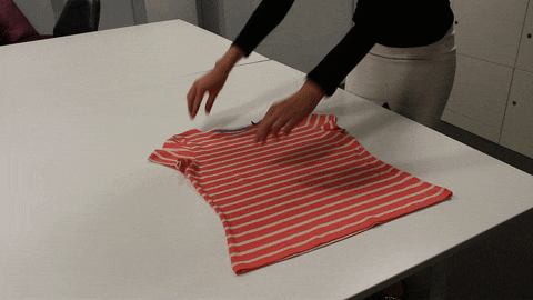 How to Fold a T-Shirt Perfectly in Two Seconds