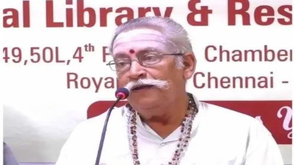 बाबासाहेब आंबेडकर पर अपमानजनक टिप्पणी करने पर पूर्व VHP नेता मणियन गिरफ्तार बाबासाहेब आंबेडकर पर अपमानजनक टिप्पणी करने पर पूर्व VHP नेता मणियन गिरफ्तार