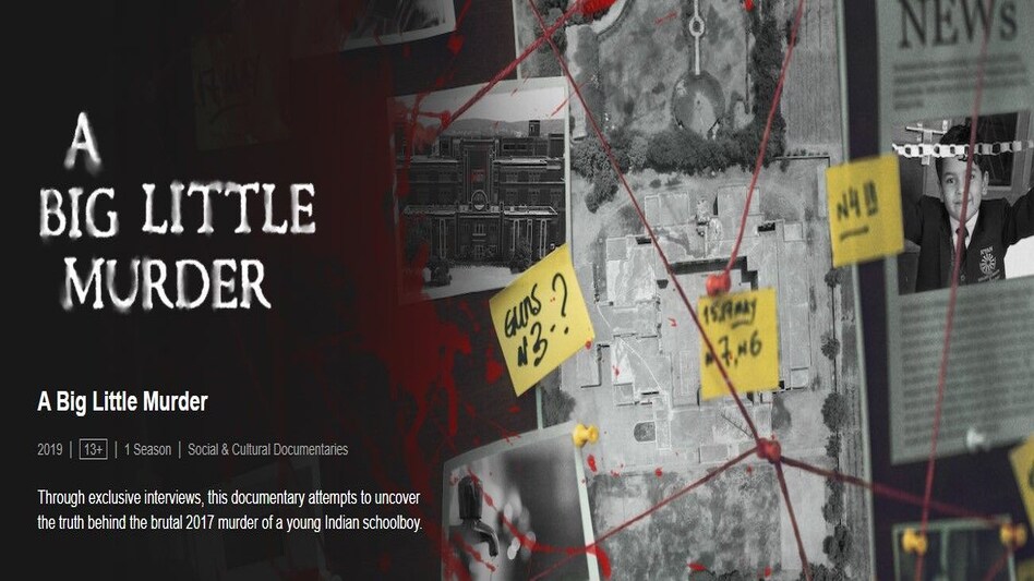 A BIG LITTLE MURDER के प्रसारण पर हाईकोर्ट ने लगाई रोक, गुरुग्राम के छात्र की मौत पर बनी है ये डॉक्युमेंट्री A BIG LITTLE MURDER के प्रसारण पर हाईकोर्ट ने लगाई रोक, गुरुग्राम के छात्र की मौत पर बनी है ये डॉक्...