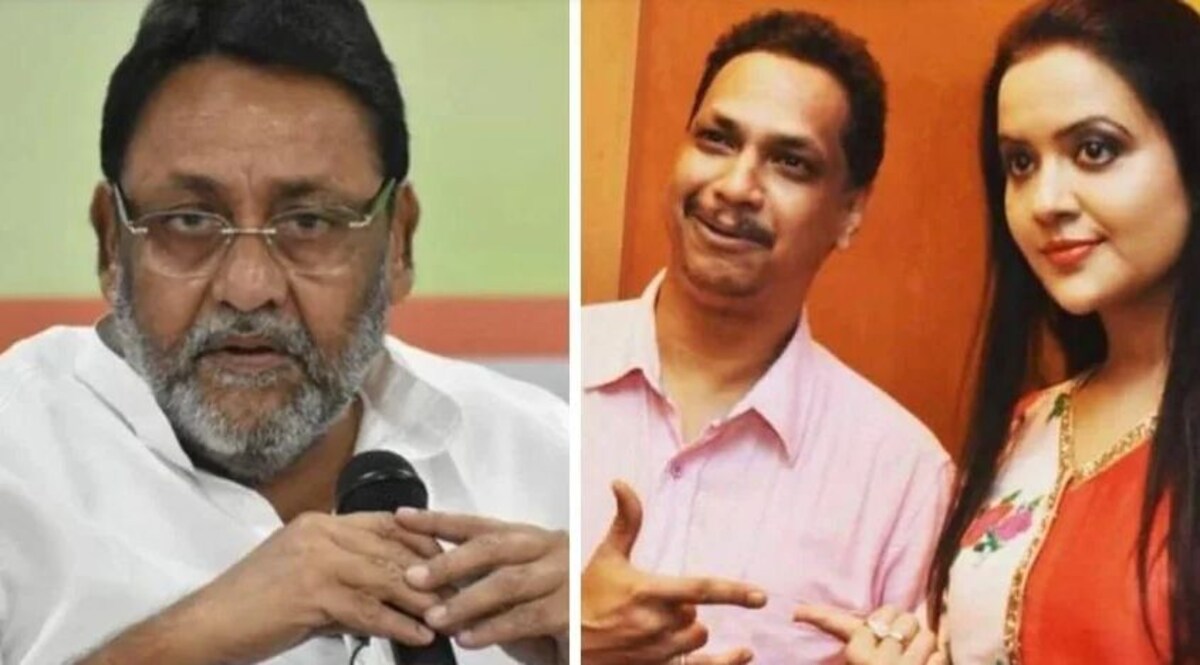 Drugs Case : नवाब मलिक ने फेंकी बाउंसर !
अब पूर्व सीएम देवेंद्र फडणवीस को घेरा,
पत्नी पर आरोप के बाद फडणवीस का पलटवार CrimeTak