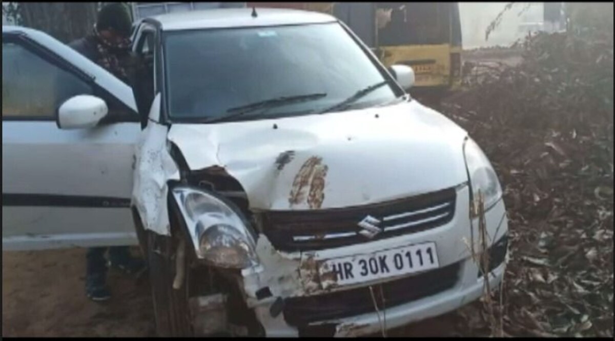 शराब माफ़िया की शातिर चाल, पुलिस अफ़सर की गाड़ी से तस्करी, हादसे ने खोली कार की पोल CrimeTak