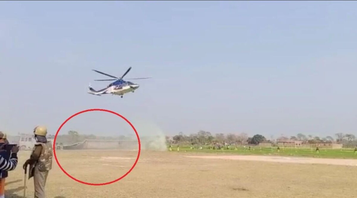 जेपी नड्डा के हेलीकॉप्टर लैंडिंग में तेज हवा से स्कूल की दीवार गिरी, देखें VIDEO CrimeTak