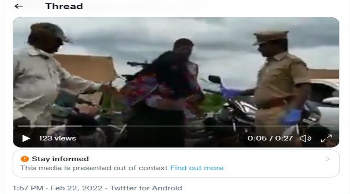 VIRAL VIDEO: क्या कर्नाटक में हिजाब के समर्थन में बुर्का पहन कर आंदोलन कर रहे लड़कों को पुलिस ने पकड़ा ? CrimeTak