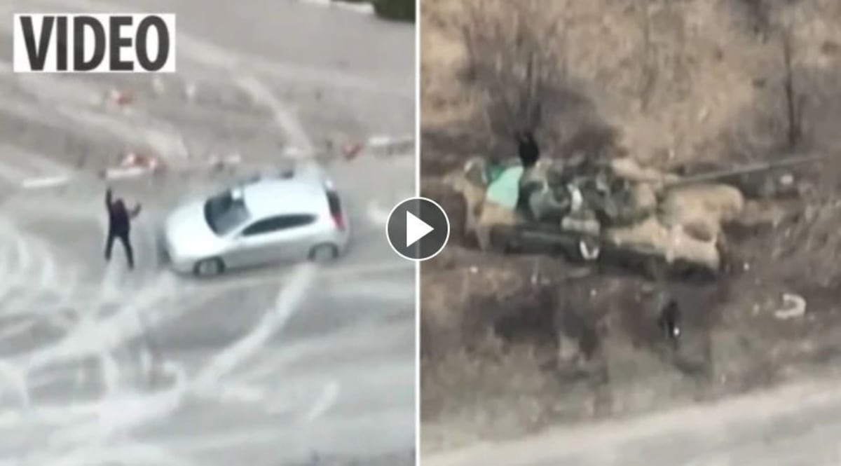 रूसी सैनिकी की बेरहमी की तस्वीर हुई वायरल, कीव के पास निहत्थे नागरिक को मारी गोली CrimeTak