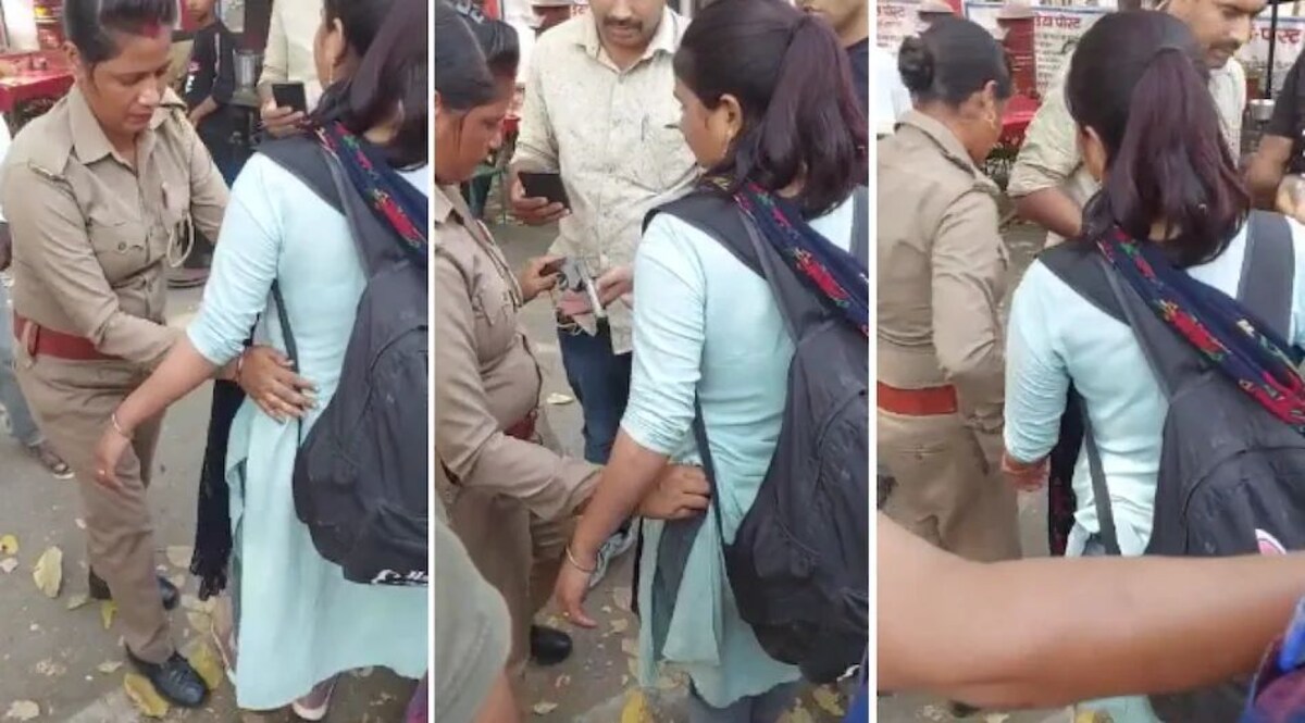 देखें Video, UP: कमर में तमंचा लगाए क्यों खड़ी थी युवती? CrimeTak