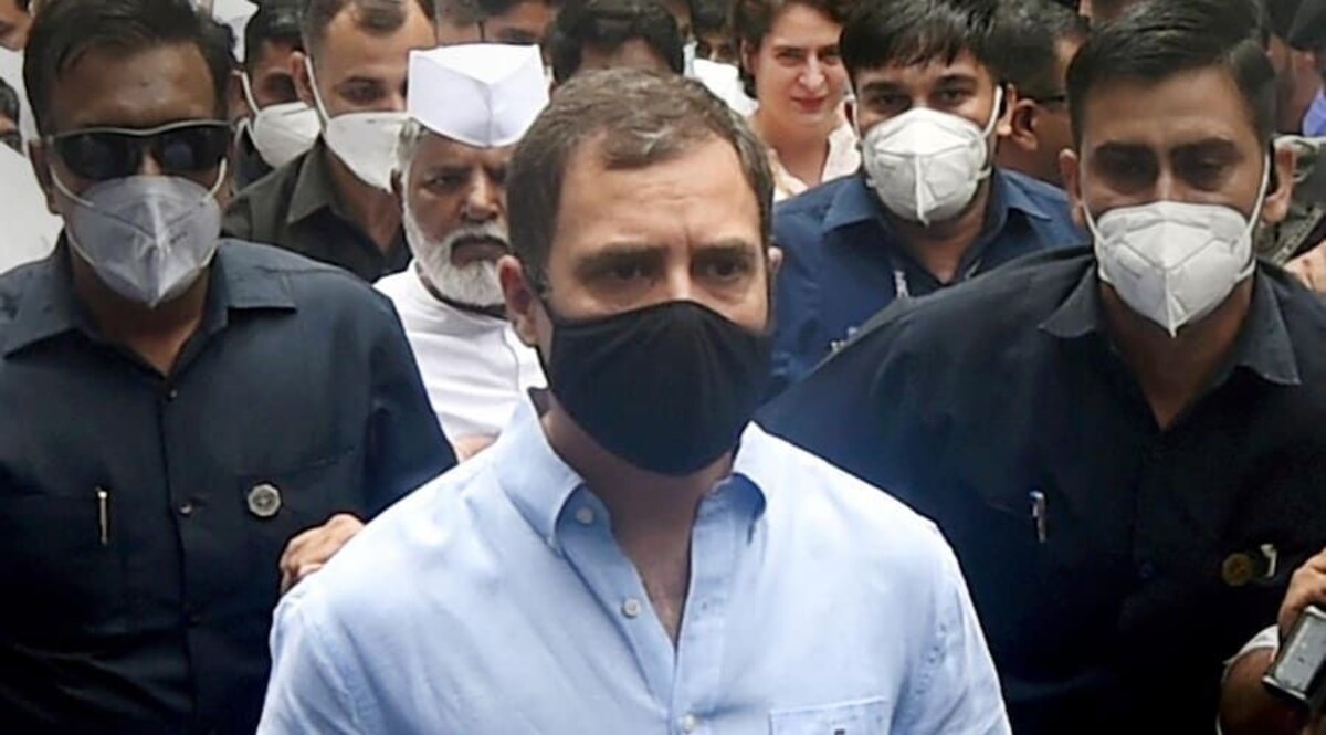 Rahul Gandhi ED Enquiry : राहुल गांधी ED दफ्तर पहुंचे CrimeTak