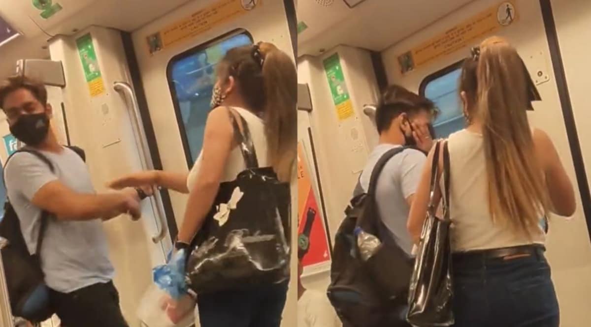 Viral Video : लड़की ने कहा हजार की टी-शर्ट है, बॉयफ्रेंड ने कहा 150 की, इस बात पर लड़की ने जड़े कई थप्पड़ CrimeTak