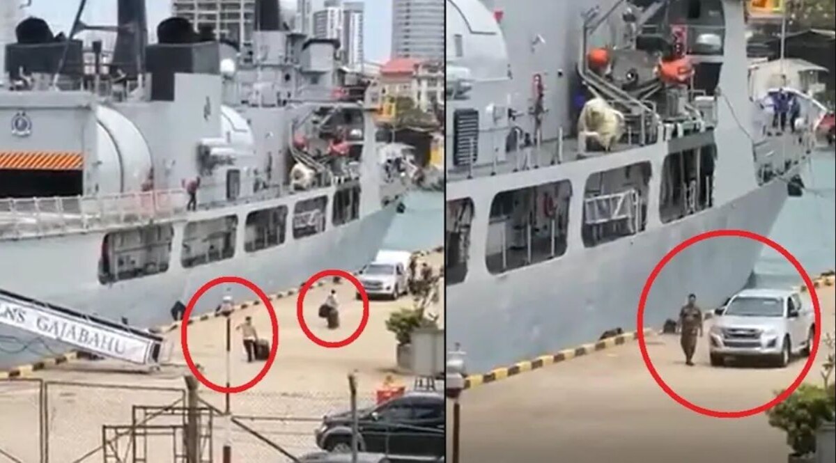 Sri Lanka President House Attack: प्रदर्शनकारियों से बचकर परिवार संग भागे राष्ट्रपति राजपक्षे?, सामने आया ये Video CrimeTak