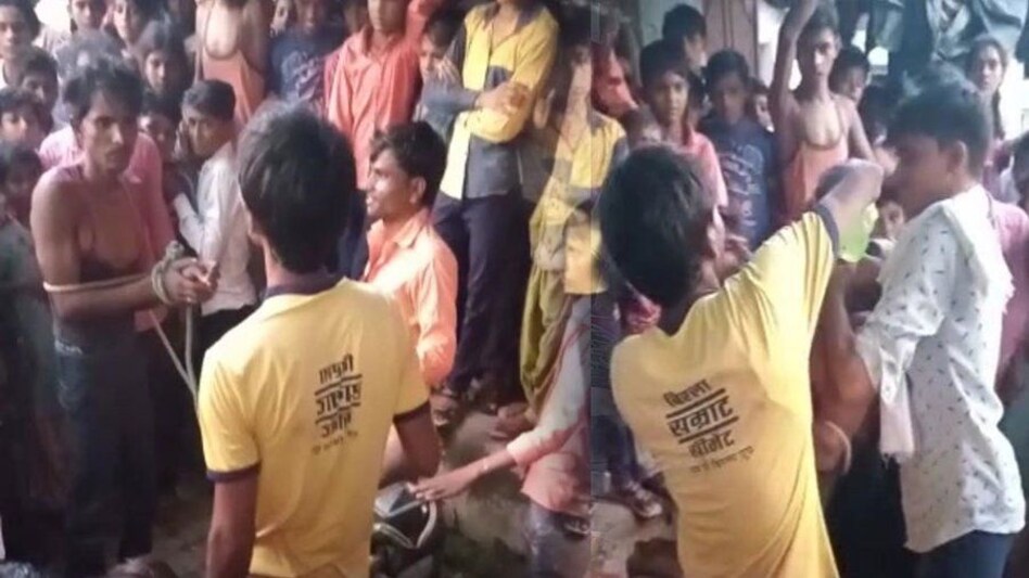 विधवा महिला से अवैध संबंध के शक में युवक से मारपीट, बोतल में पेशाब भर कर पिलाया विधवा महिला से अवैध संबंध के शक में युवक से मारपीट, बोतल में पेशाब भर कर पिलाया