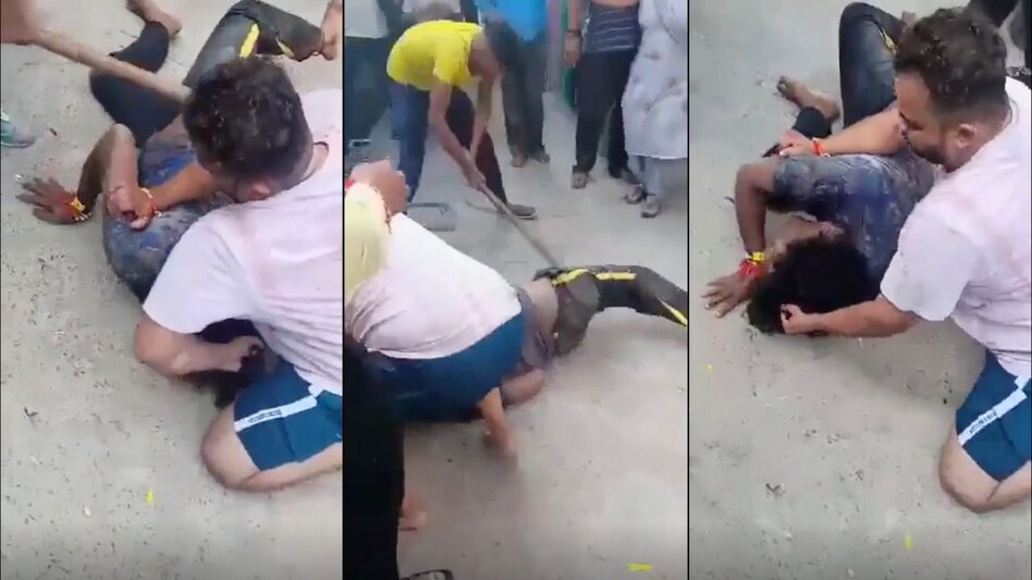 Delhi Timarpur Viral Video: दिल्ली में दिखा भीड़ का कानून! Delhi Timarpur Viral Video: दिल्ली में दिखा भीड़ का कानून!