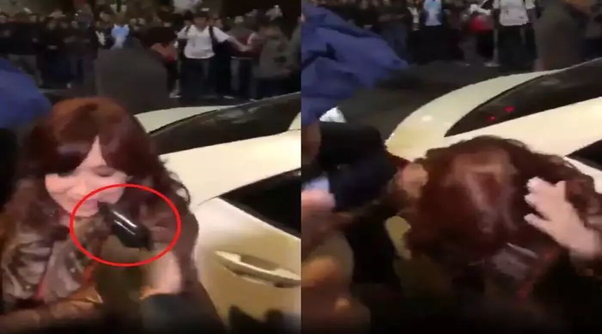 Argentina Vice President Viral Video : ...जब अर्जेंटीना की उप राष्ट्रपति बची बाल-बाल! CrimeTak