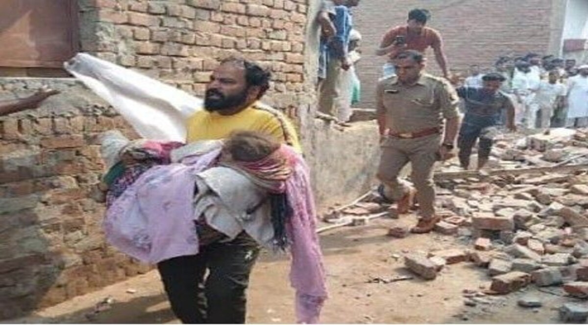 Ghaziabad News : खाना बनाते हुए गैस रिसाव से सिलिंडर में धमाके से 10 महीने की बच्ची समेत 4 की मौत CrimeTak