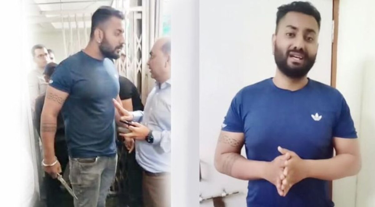 Viral Video: चाकू लहराकर डराने वाले गुंडे का पुलिस ने 'डंडामाइसिन' से उतारा बदमाशी का बुखार CrimeTak