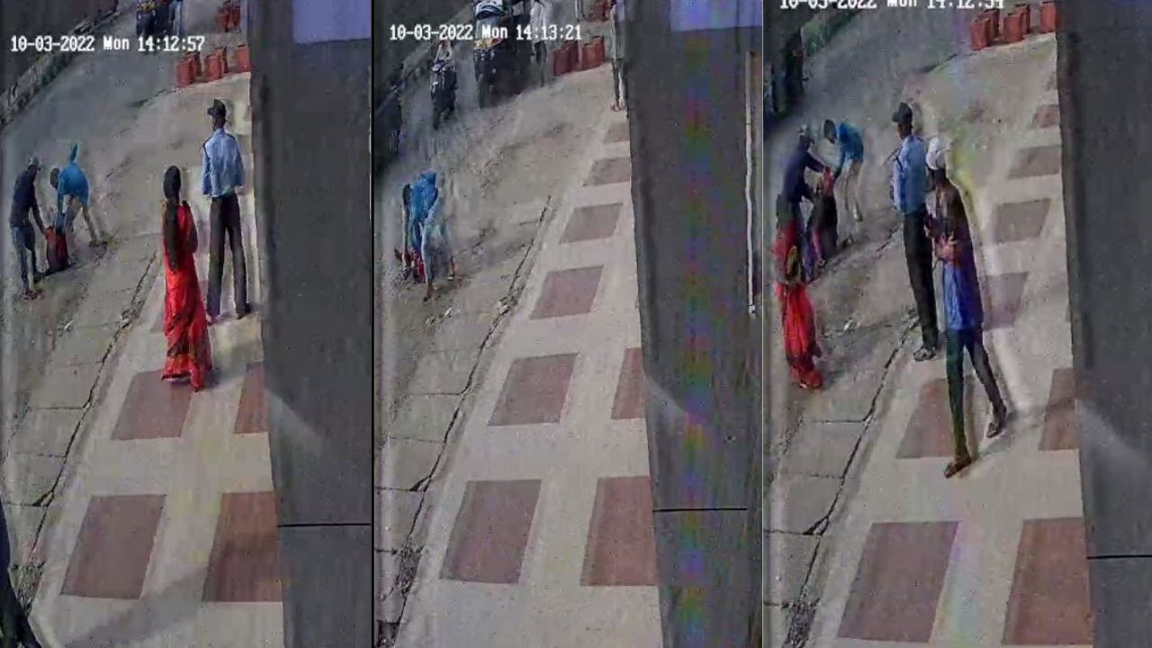 Karnataka Crime: गडग में सरेराह महिला का चाकू से गला काट दिया, वारदात CCTV में कैद CrimeTak