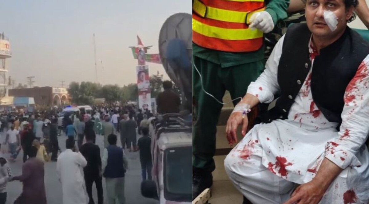Pakistan News: इमरान खान की रैली में हुई फायरिंग, 6 घायल, इमरान पैर में गोली, हमलावर का VIDEO CrimeTak