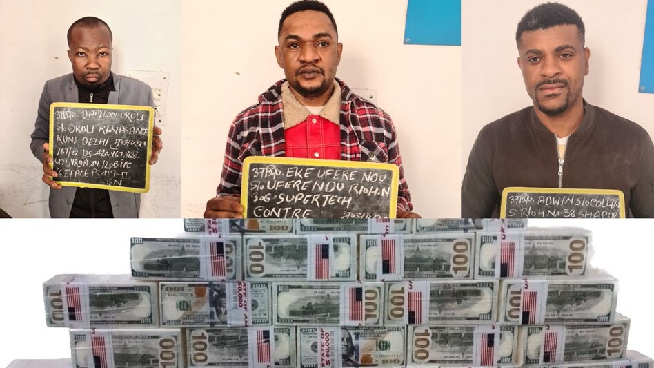 UP Crime: करोड़ों के नकली डॉलर के साथ तीन विदेशी गिरफ्तार, अभिनेत्री ऐश्वर्य राय का नकली पासपोर्ट बरामद UP Crime: करोड़ों के नकली डॉलर के साथ तीन विदेशी गिरफ्तार, अभिनेत्री ऐश्वर्य राय का नकली पासपोर्ट ब...