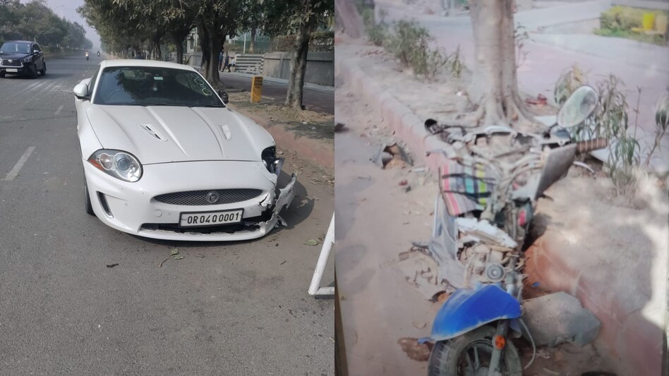UP Crime: नोएडा में दर्दनाक हादसा, जैगुआर ने मारी एक्टिवा को टक्कर, लड़की की मौत UP Crime: नोएडा में दर्दनाक हादसा, जैगुआर ने मारी एक्टिवा को टक्कर, लड़की की मौत