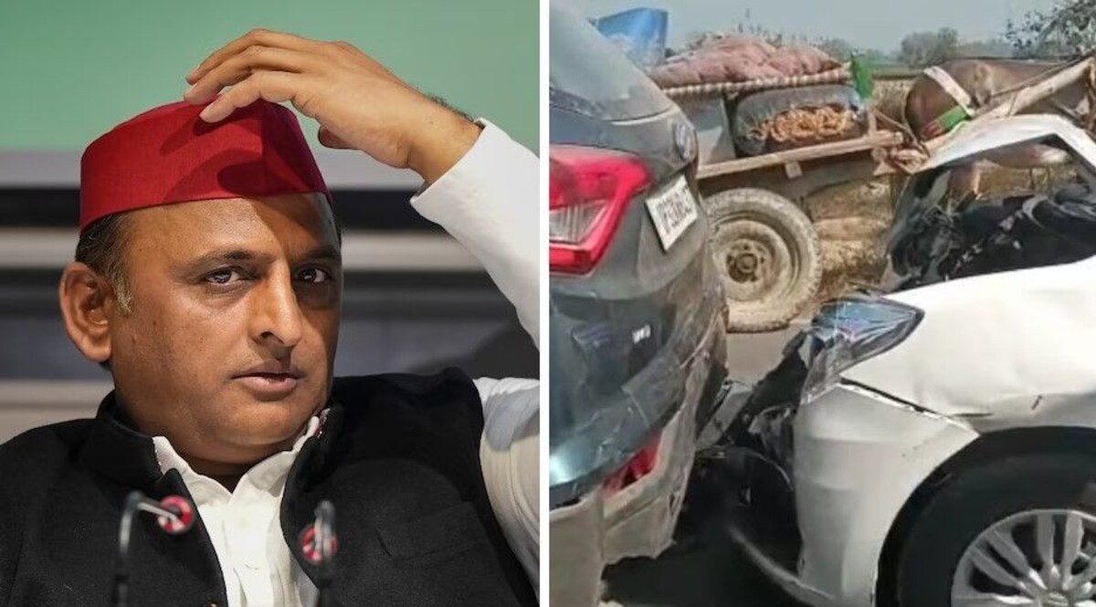 UP News : पूर्व सीएम अखिलेश यादव के काफिले की 4 कारें हरदोई में टकराईं, देखें VIDEO CrimeTak