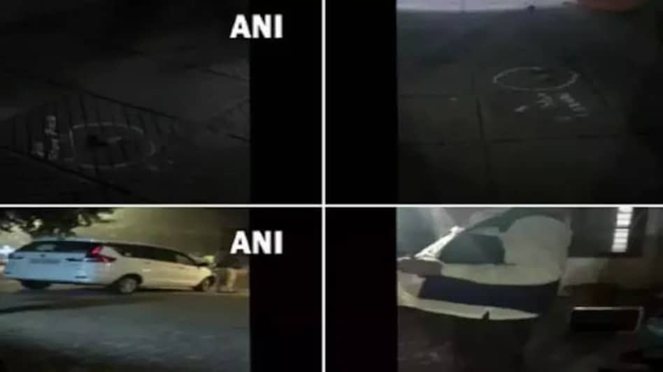 Asaduddin Owaisi Attack: असदुद्दीन ओवैसी के घर पर हुआ पथराव, खिड़कियां टूटी, पत्थर बिखरे Asaduddin Owaisi Attack: असदुद्दीन ओवैसी के घर पर हुआ पथराव, खिड़कियां टूटी, पत्थर बिखरे