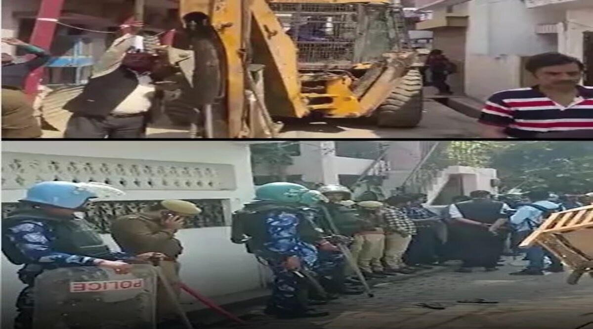 UP News : अतीक अहमद के परिवार को जिस घर में मिला शरण उसे बुलडोजर से तोड़ा गया Up news