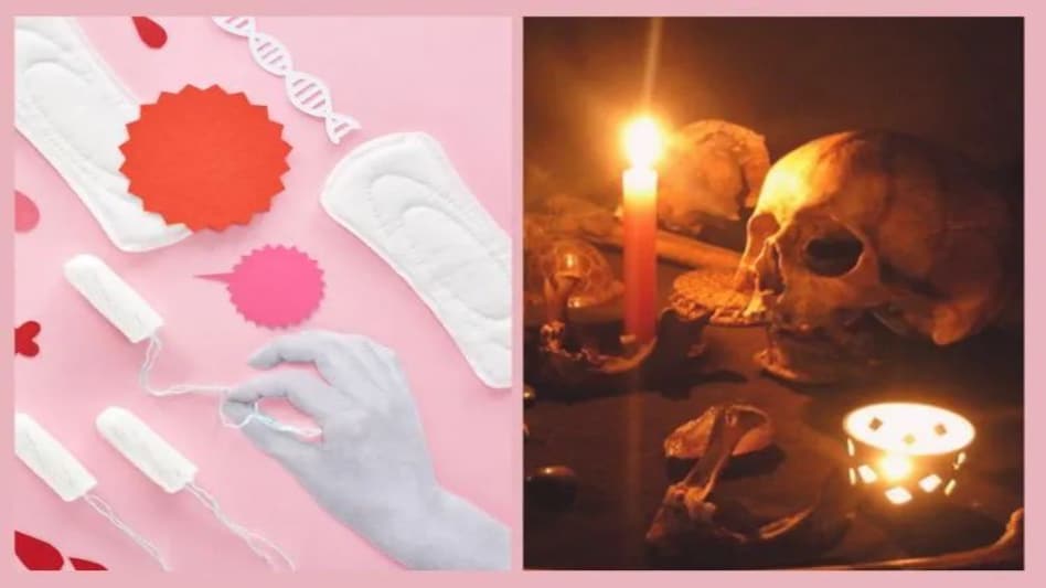 Aghori Pooja: अघोरी पूजा में भेंट चढ़ाया बहू का पीरियड ब्लड, ससुराल वालों ने 50 बजार में बेचा वो खून Aghori Pooja: अघोरी पूजा में भेंट चढ़ाया बहू का पीरियड ब्लड, ससुराल वालों ने 50 बजार में बेचा वो खू...