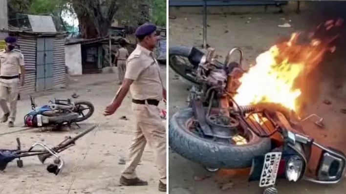 Bengal Bihar Clashes: बीते 100 घंटों के दौरान फिर भड़की हिंसा, रिशरा स्टेशन पर पथराव के बाद रेल रोकी गई बिहार और बंगाल में ताजा हिंसा की तस्वीरें