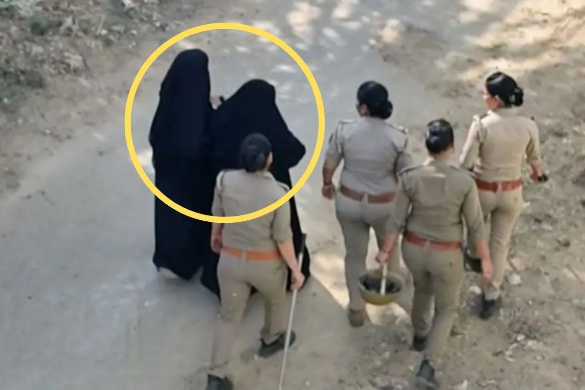 असद के जनाजे में आई बुर्के वाली महिला, देखते ही महिला पुलिस ने घेरा, सामने आई ये सच्चाई? Asad Encounter news