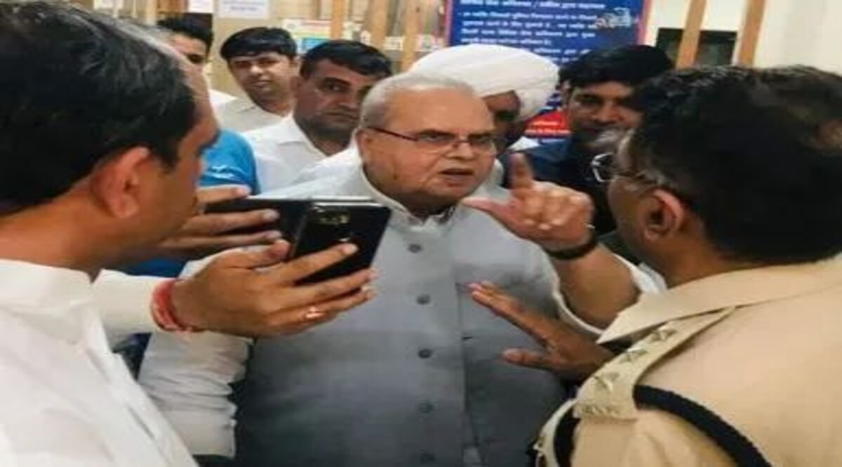 पूर्व राज्यपाल सत्यपाल मलिक को हिरासत में नहीं लिया गया, वह खुद थाना आए थे: दिल्ली पुलिस Satyapal Malik