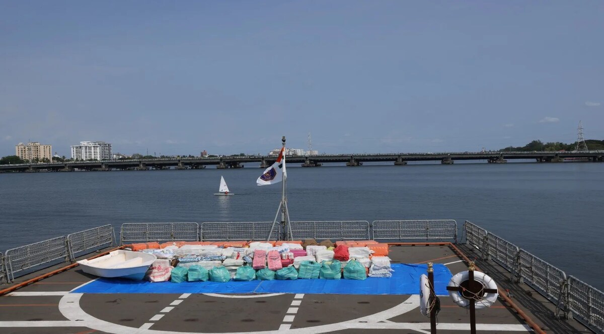 समंदर में चलाया गया ‘ऑपरेश समुद्रगुप्त’ एनसीबी ने जहाज में पकड़ी 12000 करोड़ की ड्रग्स जांच जारी