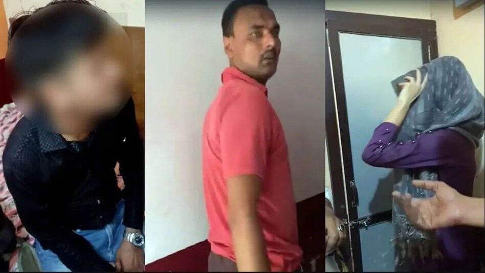 हिंदू युवक के साथ होटल में रूकी थी लड़की, मुस्लिम संगठन से जुड़े लोगों ने जबरन गेट खुलवा की बदसलूकी हिंदू युवक के साथ होटल में रूकी थी लड़की, मुस्लिम संगठन से जुड़े लोगों ने जबरन गेट खुलवा की बदसलूक...