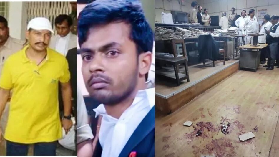 यूपी में अंधा कानून, कोर्ट रूम में गवाही दे रहा था संजीव जीवा तभी जज के सामने गोली मार किया मर्डर यूपी में अंधा कानून, कोर्ट रूम में गवाही दे रहा था संजीव जीवा तभी जज के सामने गोली मार किया मर्डर