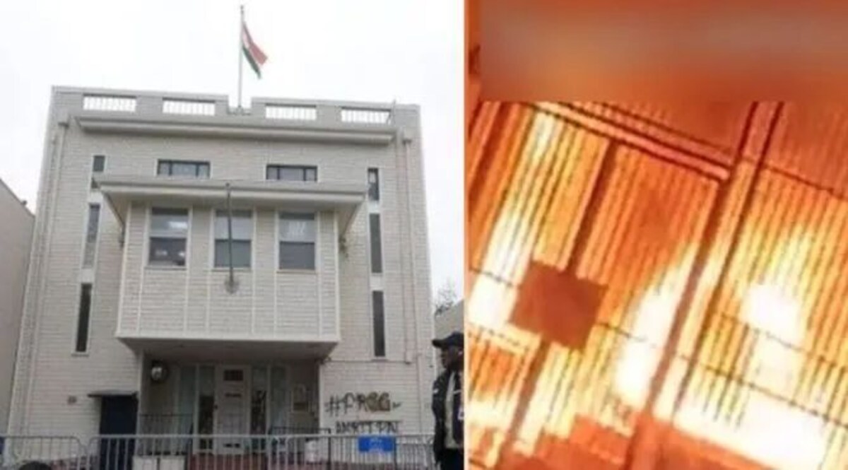 अमेरिका में खालिस्तानियों का फिर हमला, भारतीय वाणिज्य दूतावास में आग लगाने की कोशिश अमेरिका में चार महीने में दूसरी बार भारतीय दूतावास पर खालिस्तानियों का हमला