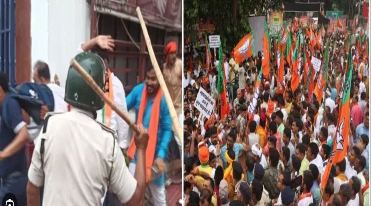बीजेपी के विधान सभा मार्च में शामिल नेताओं पर एफआईआर, शहनवाज हुसैन समेत सैकड़ों कार्यकर्ताओं पर केस शहनवाज हुसैन समेत सैकड़ों कार्यकर्ताओं पर केस