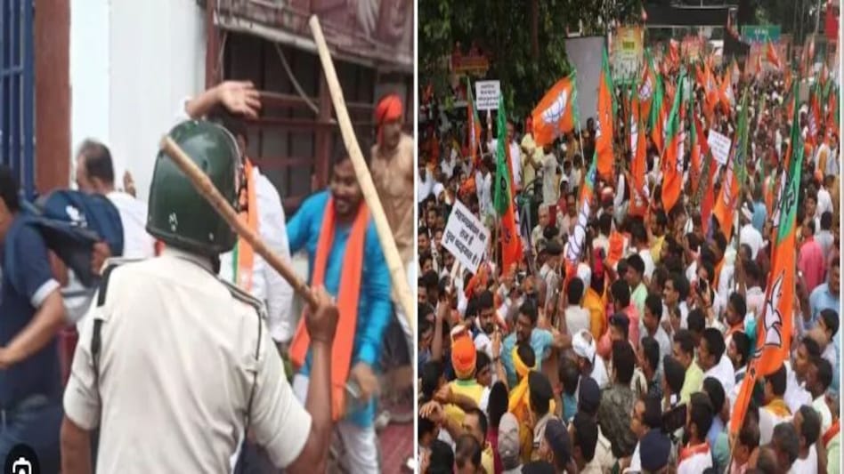बीजेपी के विधान सभा मार्च में शामिल नेताओं पर एफआईआर, शहनवाज हुसैन समेत सैकड़ों कार्यकर्ताओं पर केस बीजेपी के विधान सभा मार्च में शामिल नेताओं पर एफआईआर, शहनवाज हुसैन समेत सैकड़ों कार्यकर्ताओं पर केस