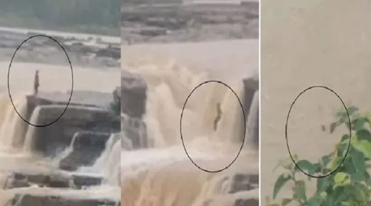 दर्जनों निगाहों के सामने 110 फुट ऊंचे वाटरफॉल से जान देने के लिए कूदी लड़की, फिर खुद ही तैरकर बाहर निकल आई, वीडियो वायरल बस्तर के मशहूर वाटरफॉल पर लड़की ने जान देने के लिए लगाई छलांग