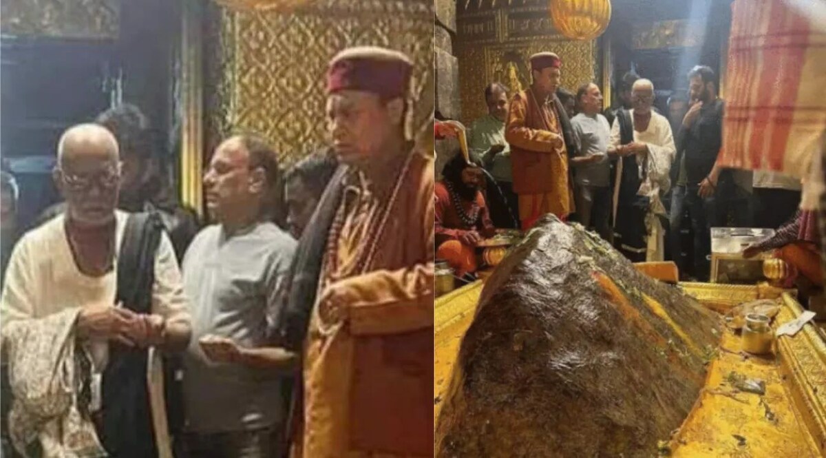 रोक के बावजूद केदारनाथ गर्भगृह में खींची गई मुरारी बापू की तस्वीर, उठे सवाल मुरारी बापू की केदारनाथ गर्भगृह की तस्वीर